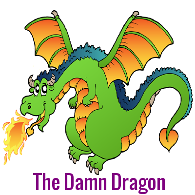 The Damn Dragon Logo